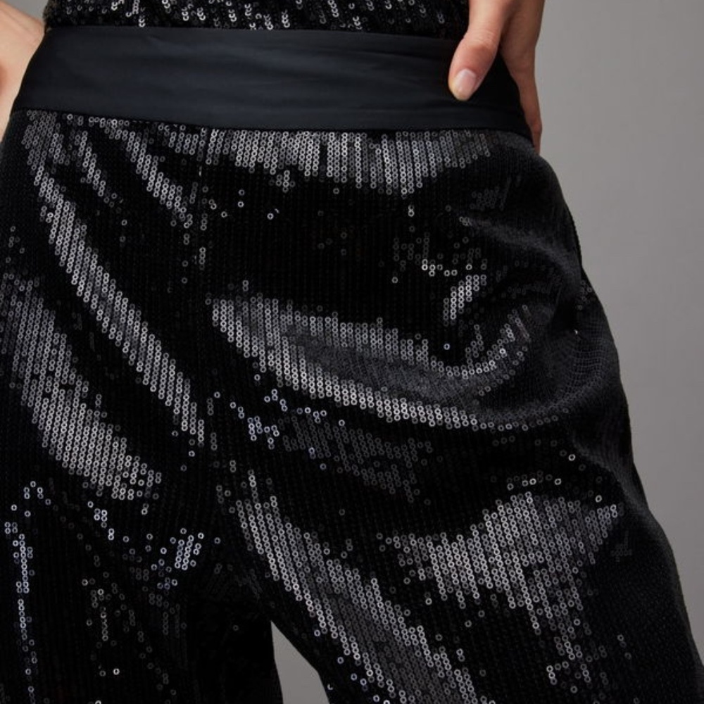 ALL SAINTS Soraya Relaxed Sequin Pants - NWOT - Picture 5 of 10